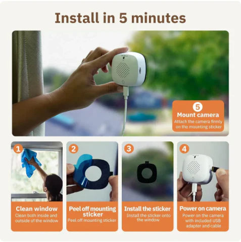 Zaphrosia's 2K Dual-Band Indoor Security Cam